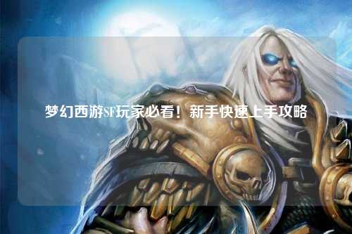 夢幻西游SF玩家必看！新手快速上手攻略
