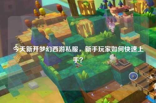 今天新開夢幻西游私服，新手玩家如何快速上手？
